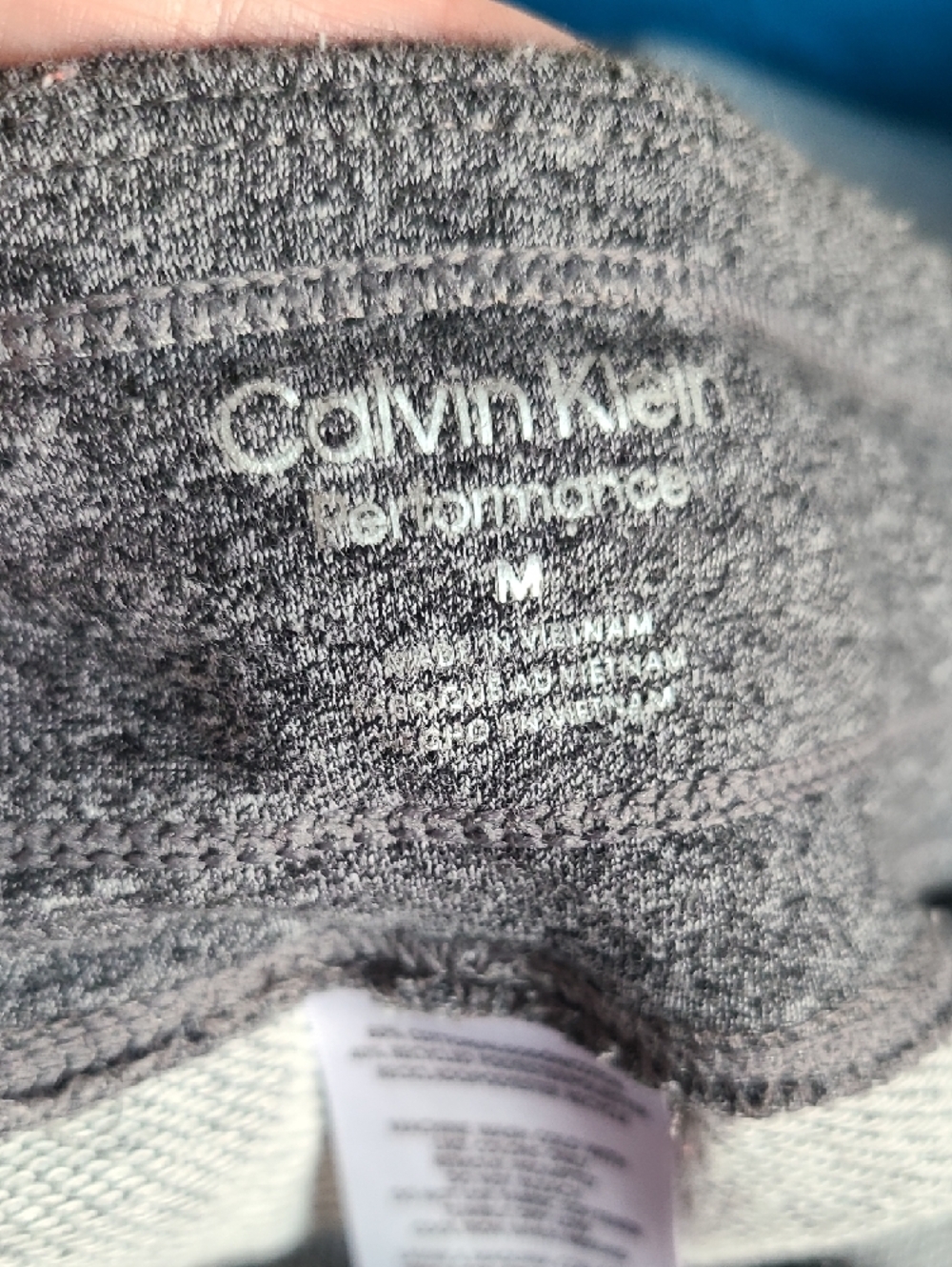 Calvin Klein Performance Gray Drawstring Joggers - Picture 10 of 10